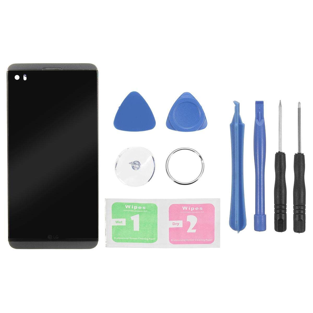 Details About USA LCD Display Touch Screen Digitizer Frame Replacement For LG V20 NEW With Black Screen With Black Screen Frame