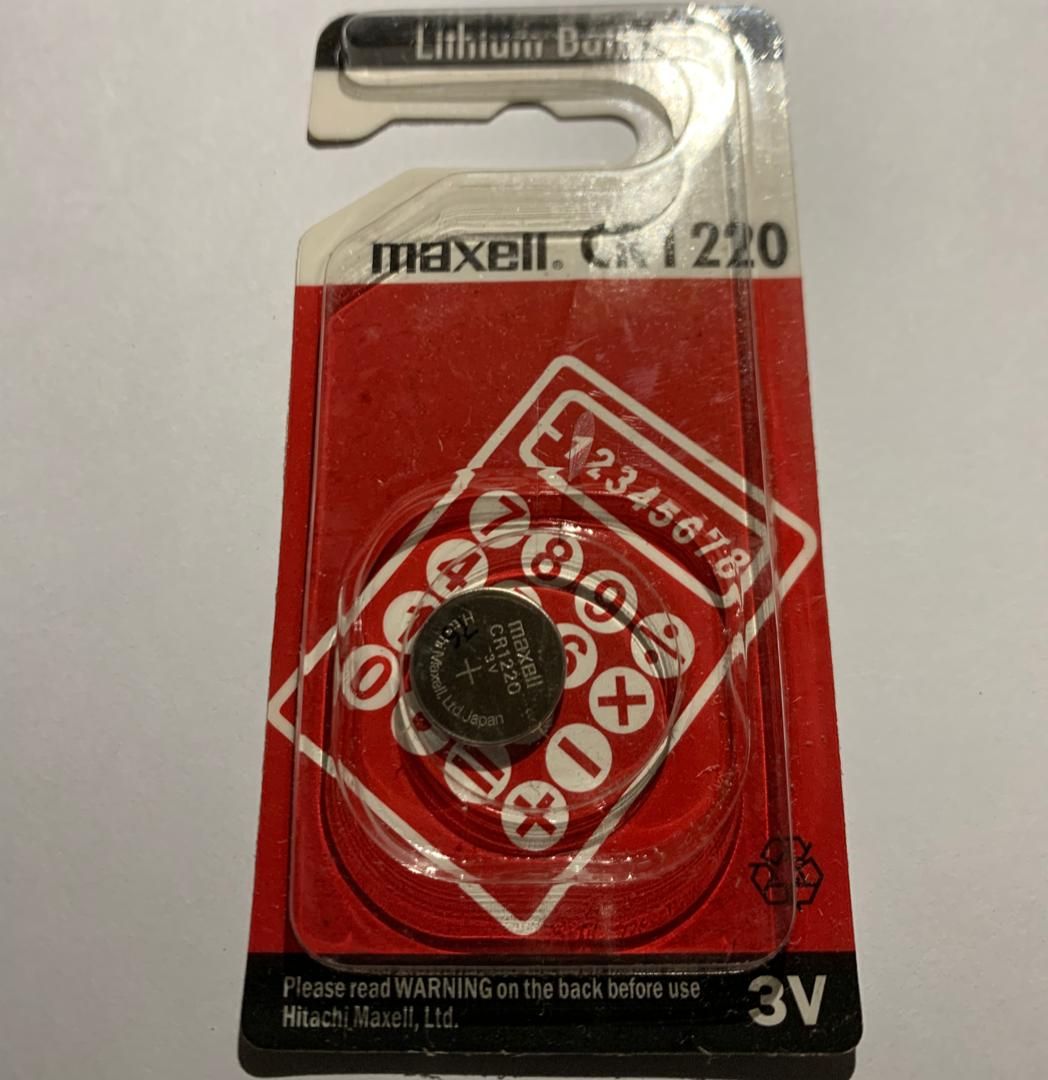 CR1220 Lithium Cell 3volts Battery
