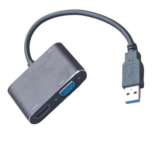 Usb 3.0 To Vga And Hdmi Converter Hub