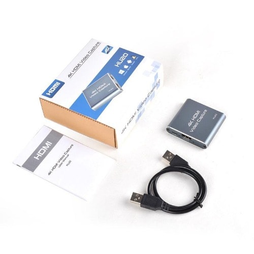 1080p 60fps Usb 2.0 Hd Game Video Capture Card Local Loop Out 1080p Full Hd Video Recorder