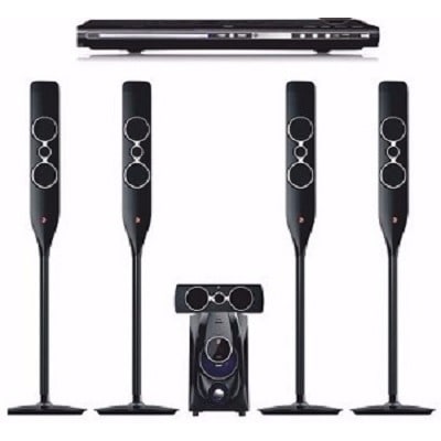 5.1 Bluetooth Home Theatre System Dj 5050 + Powerful Dvd Player