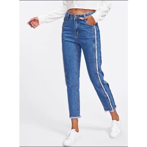 Denim Boyfriend Jeans