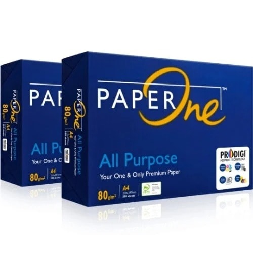 Paper One All Purpose A4 Paper - 75gsm - 1 Carton Of 5 Reams