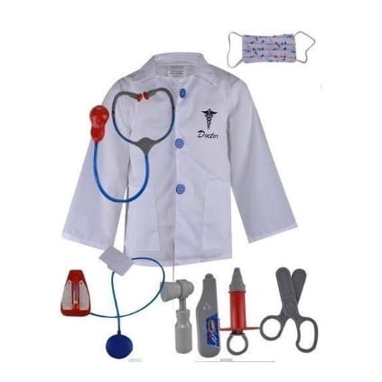 Kids Costume Career Day School  Doctor  Kit