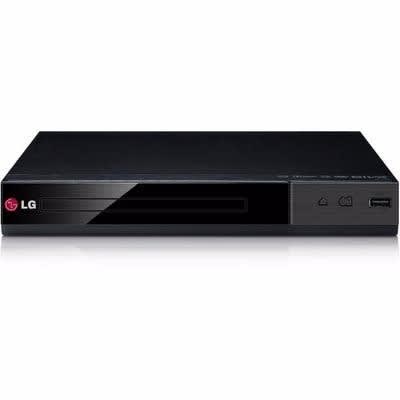 USB Enabled DVD Player -  Black