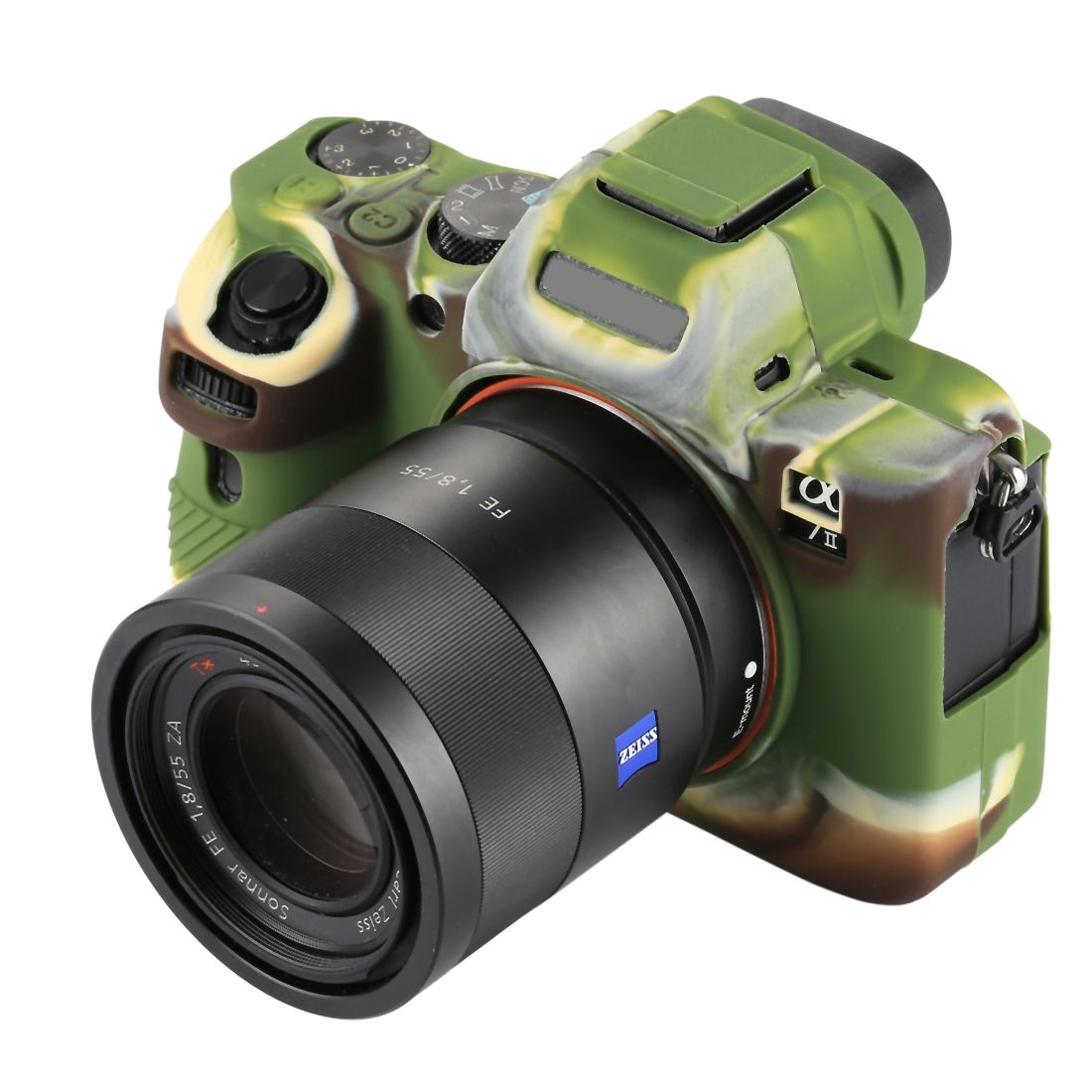 PULUZ Soft Silicone Protective Case For Sony ILCE-7MII / 7SMII / 7RMII ()
