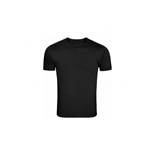 Plain Black Round Neck Shirt