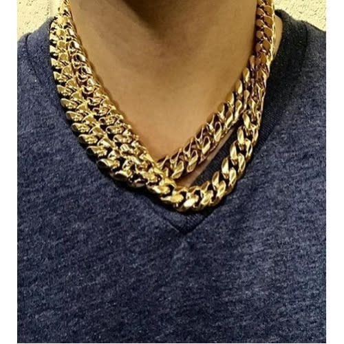 Men's Gold Cuban Link Chain