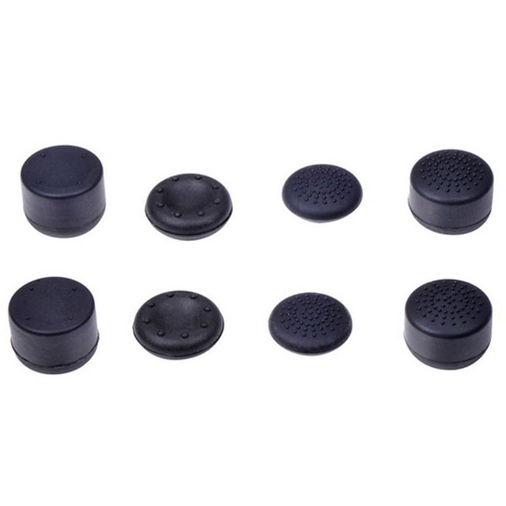 8Pcs Silicone Thumb Stick Grip Cover Cap Joystick For PS4-