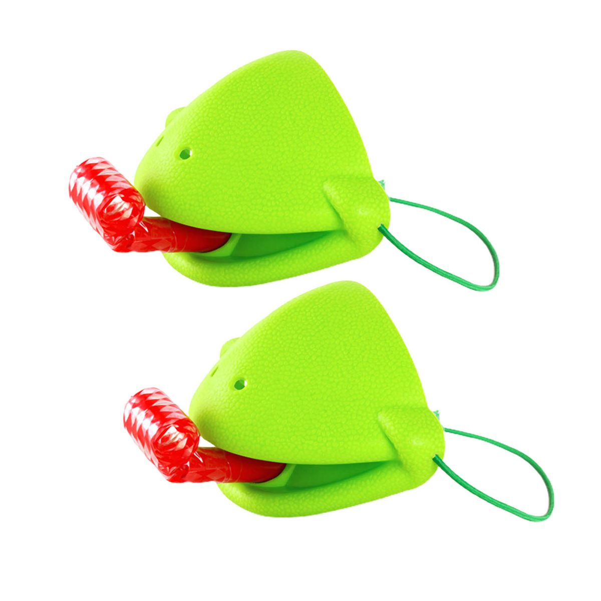 Chameleon Covers Tongue Out Toy Lizard Mouth Home Family Funny Card Board Game