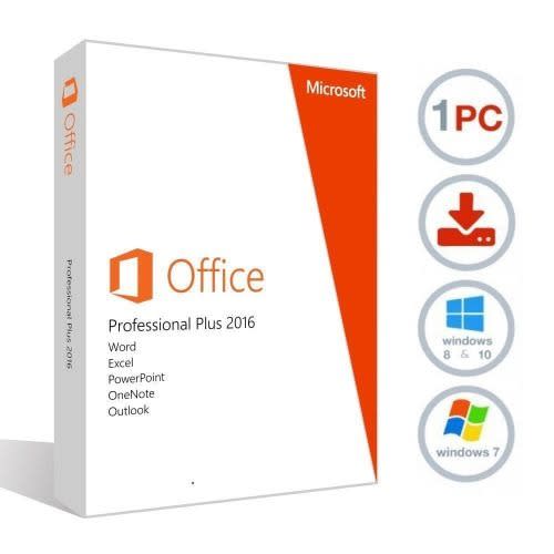 Office 2016 Professional Plus- 1 User Lifetime License 2022
