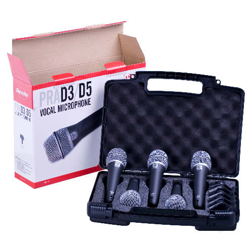 Vocal Dynamic Microphone - 3 in 1