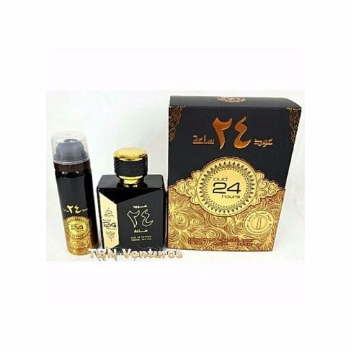 Oud 24 Hours Edp 100ml With Deo Body Spray