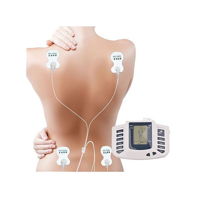Slimming Massager Multifunctional Digital Electrical Tens Acupuncture Therapy Massager. Slimming Body Stimulator Machine +Therapy Slippers. Perfect For Pain Reliefs And Stroke