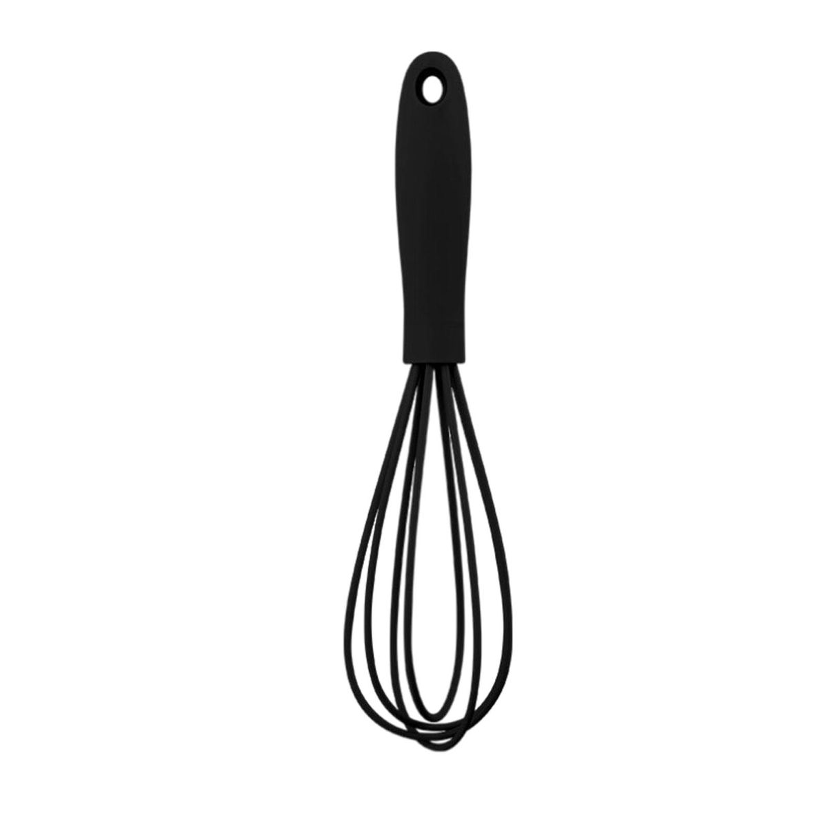 Silicone Whisk Utensil Kitchen Cookware Mixer Egg Beater For Black