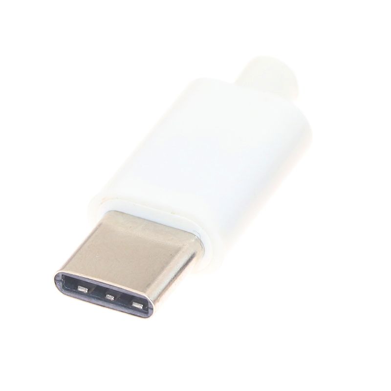2pcs 5pcs Type C  Connectors Jack Tail Usb Male Plug