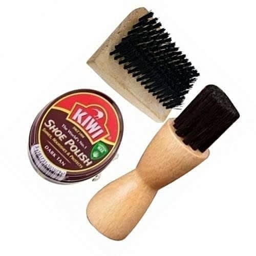 Set Of Shoe Polish - 3 In 1