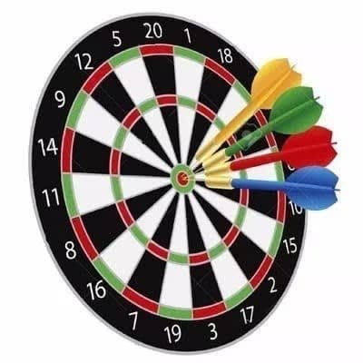 Dart Board + Free Dart Arrows - medium