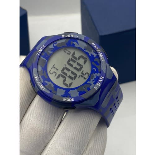 Men Camo Digital Wristwatch-bl