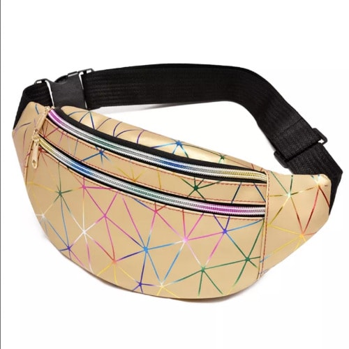 Chic Waist Bag Fanny Pack -gold