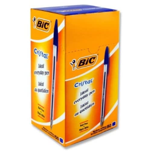 Bic Biro - 50 Pieces - Blue