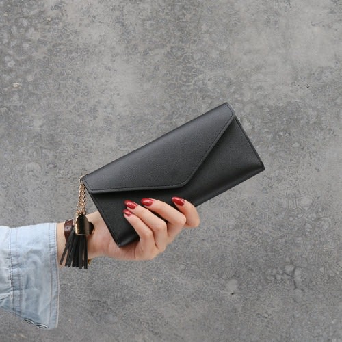 Ladies Handy Wallet - Black