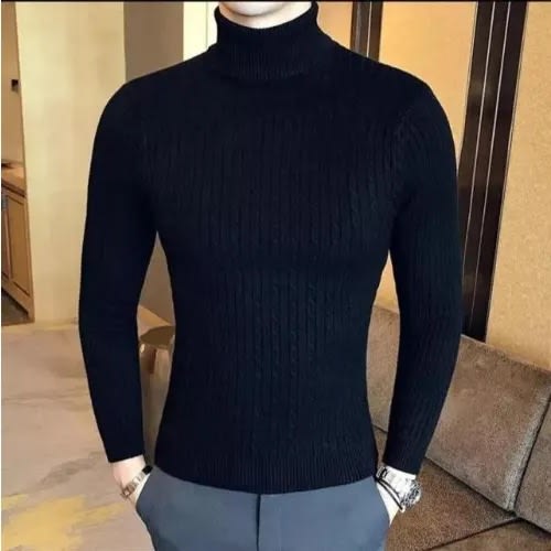 Turtle Neck - Black