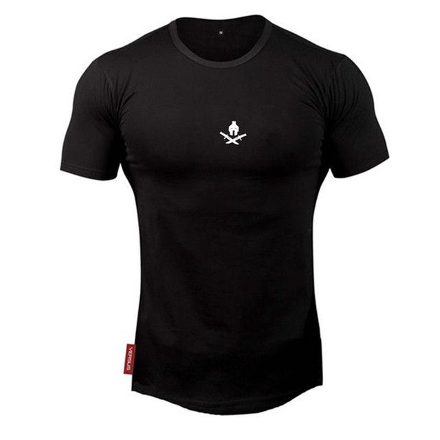 -New -Brand -Clothing -Fitness -Running -T -Shirt Black 1_M