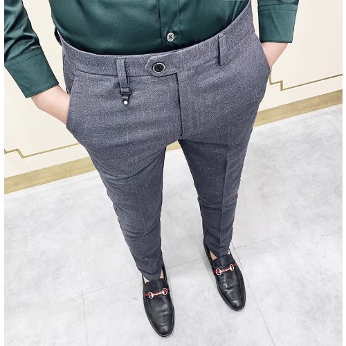 Men's Smart Trouser - Grey