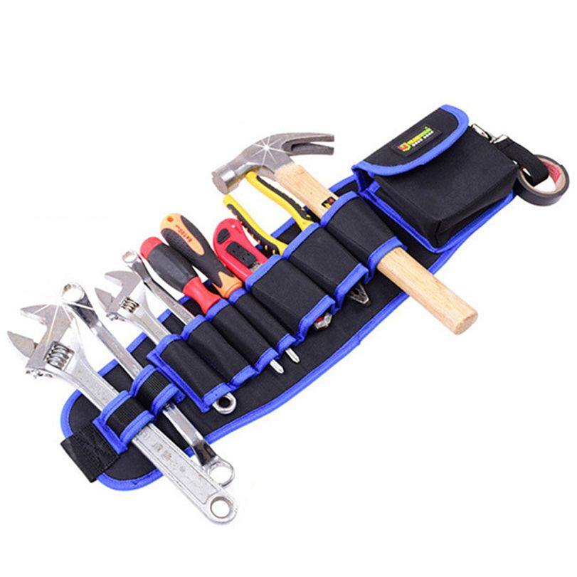 Canvas Pouch Plumber Waist Utility Electrician Bag Holder Storage Durable For Tools Kit Repair Maintenance Organizer Tool