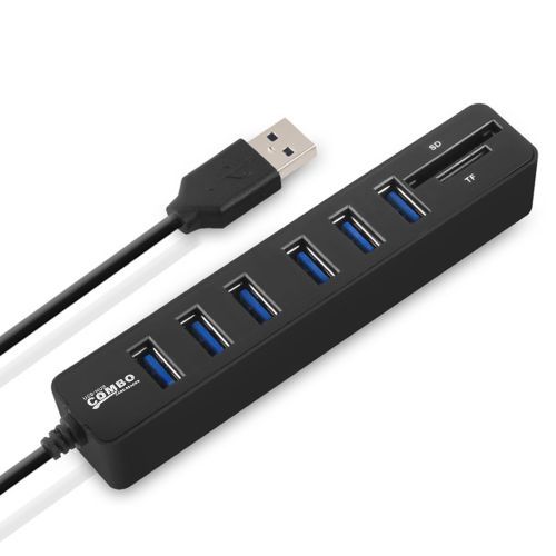 JDL-HSD8 USB Hub Combo Splitter 3/6 Ports Optional USB 2.0