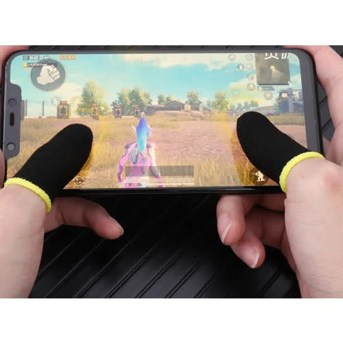 4pieces Mobile Finger Sleeve Socks