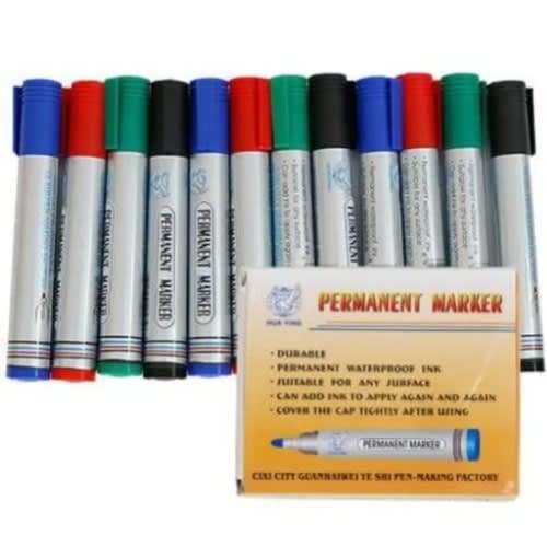 Permanent Marker - Set Of 12