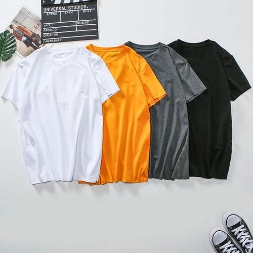 4 in 1 Unisex Plain Polo Round Neck