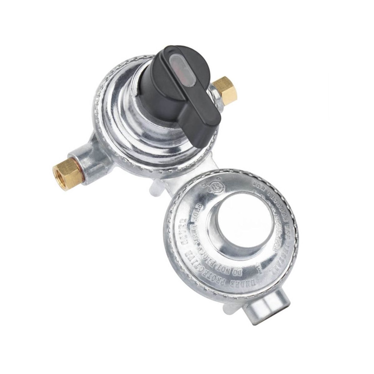 2-Stage Automatic Changeover LP Propane Gas Regulator, for RV Camper
