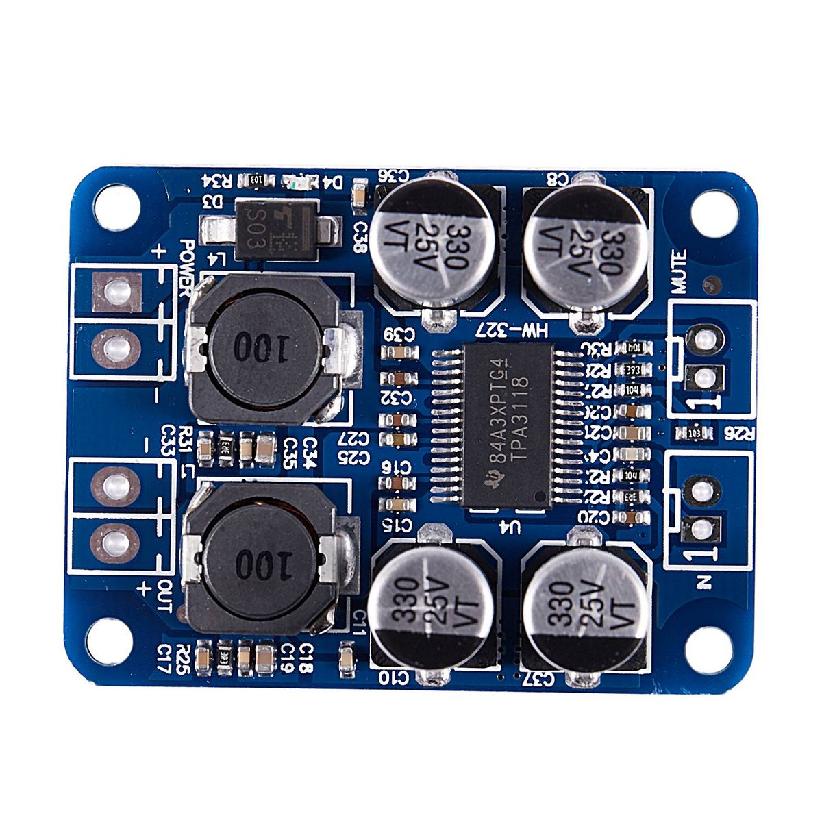 DC 8-26V PBTL Mono Digital Amplifier Board AMP Module 1*60W
