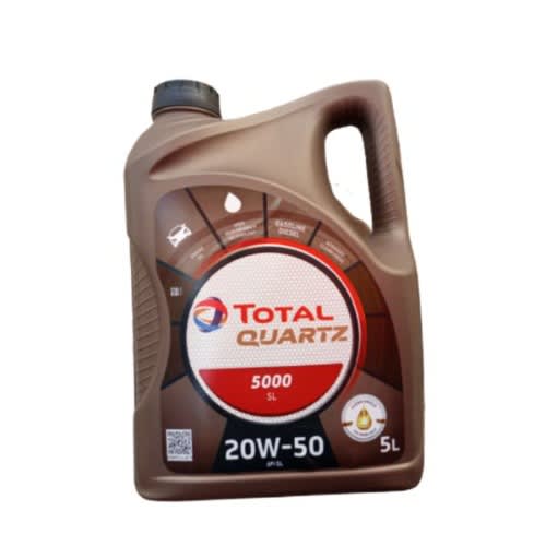 Engine Oil 20w-50 5 Litre Total Quartz 5000 Sl