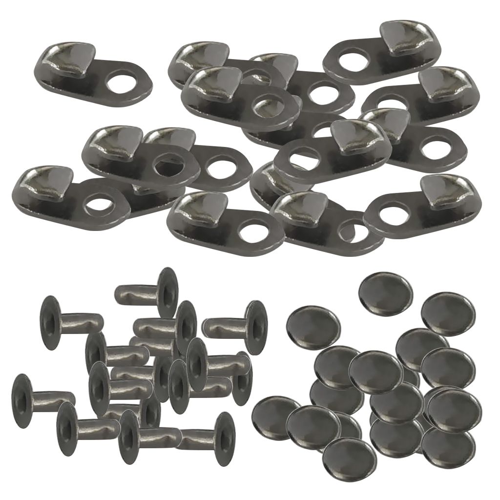 20 Sets Boot Hooks Fittings With Camp Hiking Climb Repair