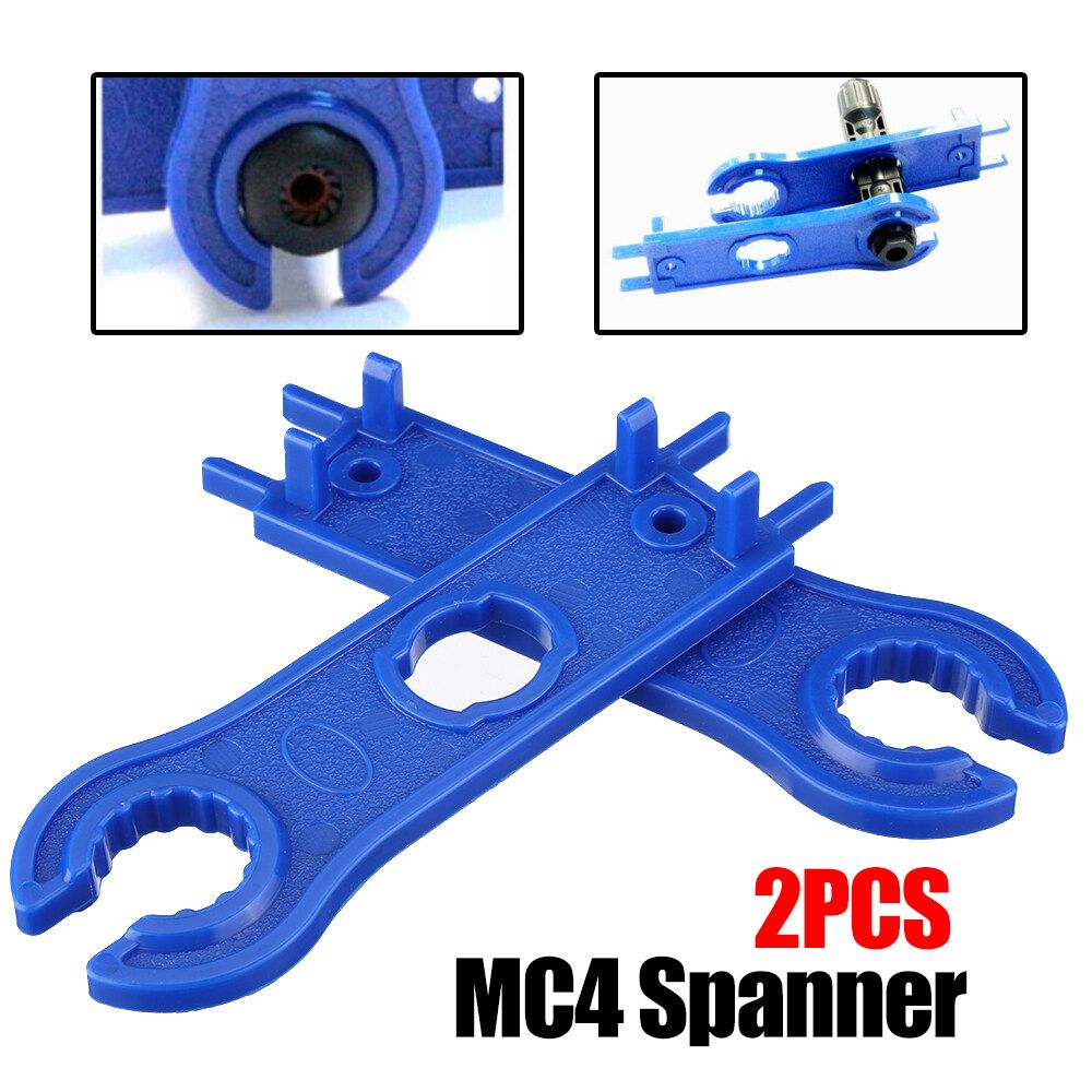 1pair 2pcs MC4 Spanner Solar Panel Connector Disconnect Tool Spanners Wrench ABS Plastic Pocket Solar Connect Quickly