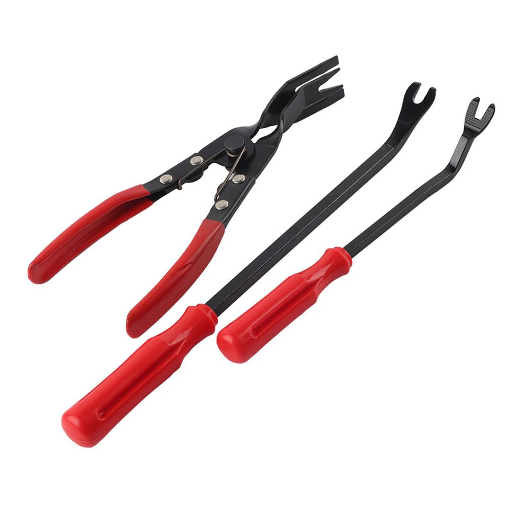 3Pcs Door Trim Rivets Clips Pliers Fastener Remover Puller