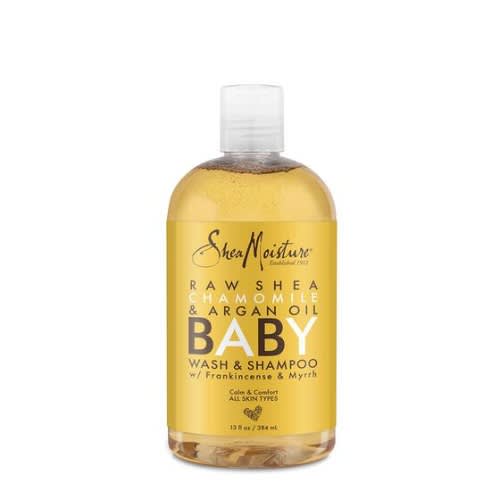 Raw Shea Chamomile & Argan Oil Baby Wash & Shampoo 384ml
