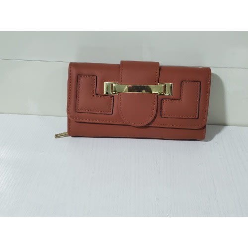 Women Leather Wallet - Brown