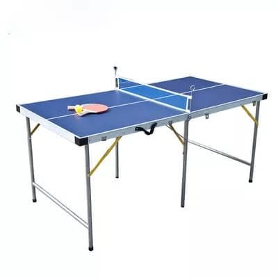 4ft Portable Children Table Tennis + 2Balls & 2Bats