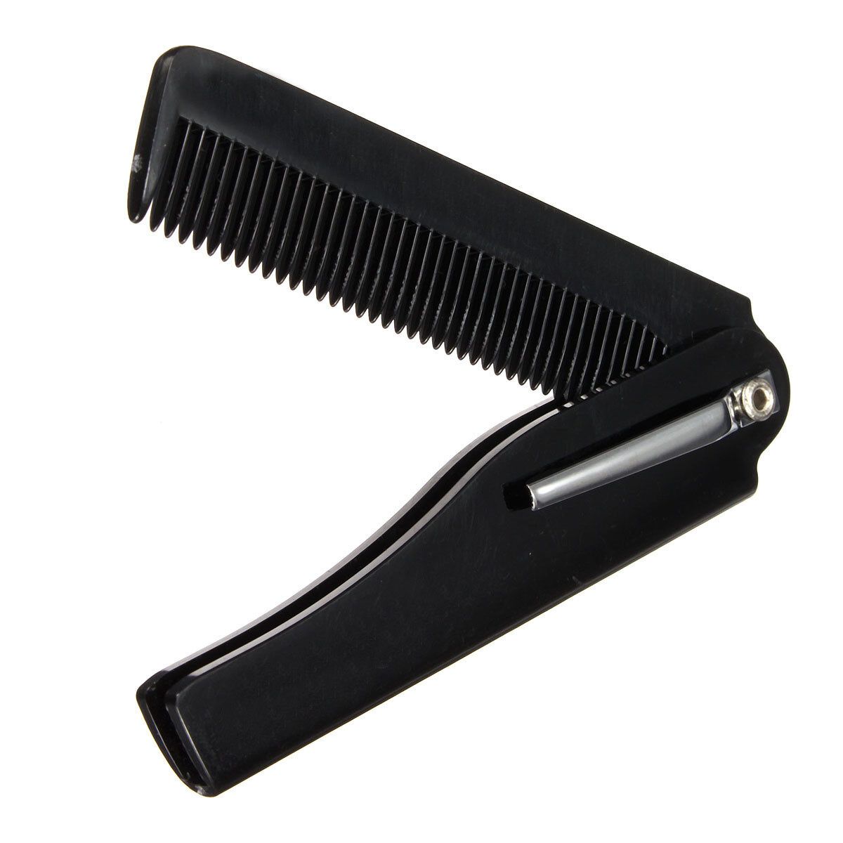 Mens Womens Folding Pocket Moustache & Beard Comb Hand Made Pocket Comb Unisex
