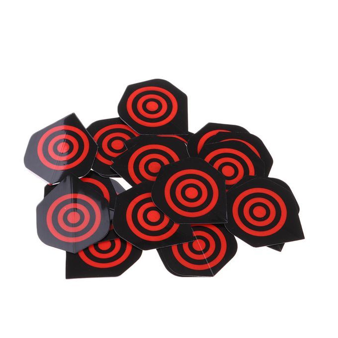 Set 20 Standard Dart Flights Professional Durable PET Dart Tail Type H