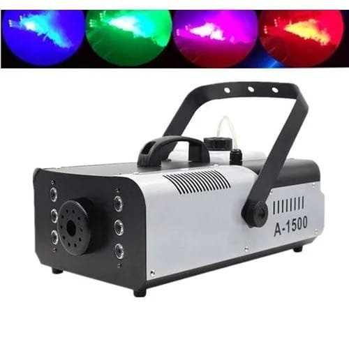 Fog Machine With Led Light Effect - 1500W