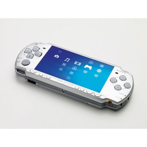 Psp Handheld Slim & Lite + 8gb Memory Card & Games - Ice Silver