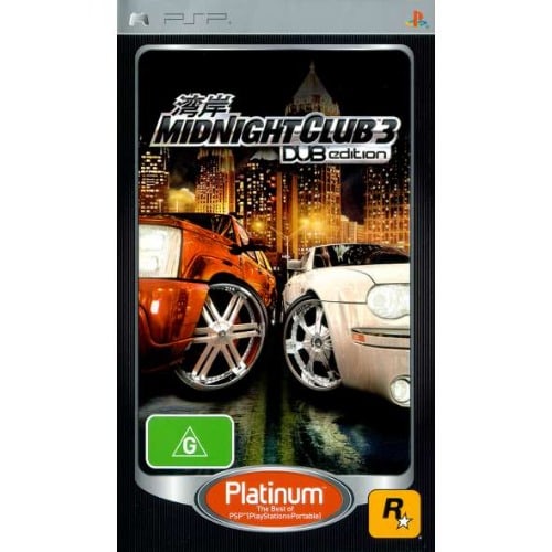 Midnight Club 3: Dub - Platinum Edition - PSP