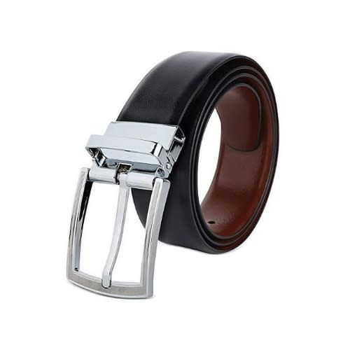 Double Sided Reversible Leather Belt For Men