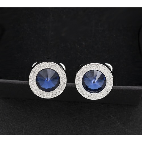 Shirt Cufflinks For Men - Blue